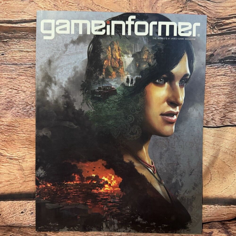 Game Informer Issue 288 April 2017 Uncharted The Lost Legacy Cover Game Magazine